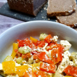 Paprika-Feta-Salat