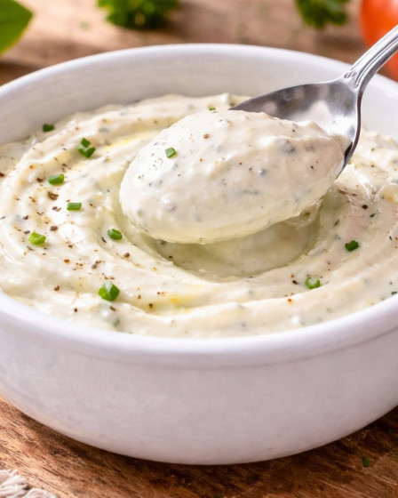 Kräuterquark mit frischem Brot, schnell und cremig
