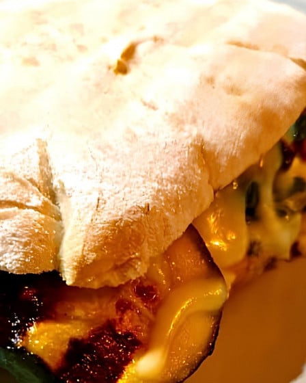 Panini mit gegrilltem Gemüse