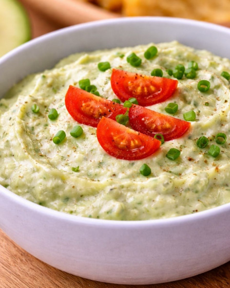 Cremiger Avocado-Dip mit Joghurt