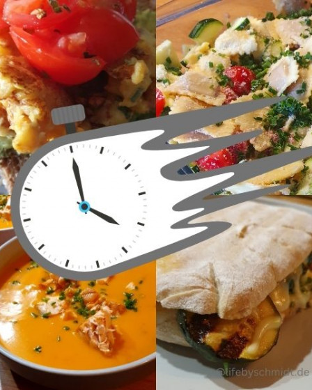 Essen im Alltag bei Zeitmangel