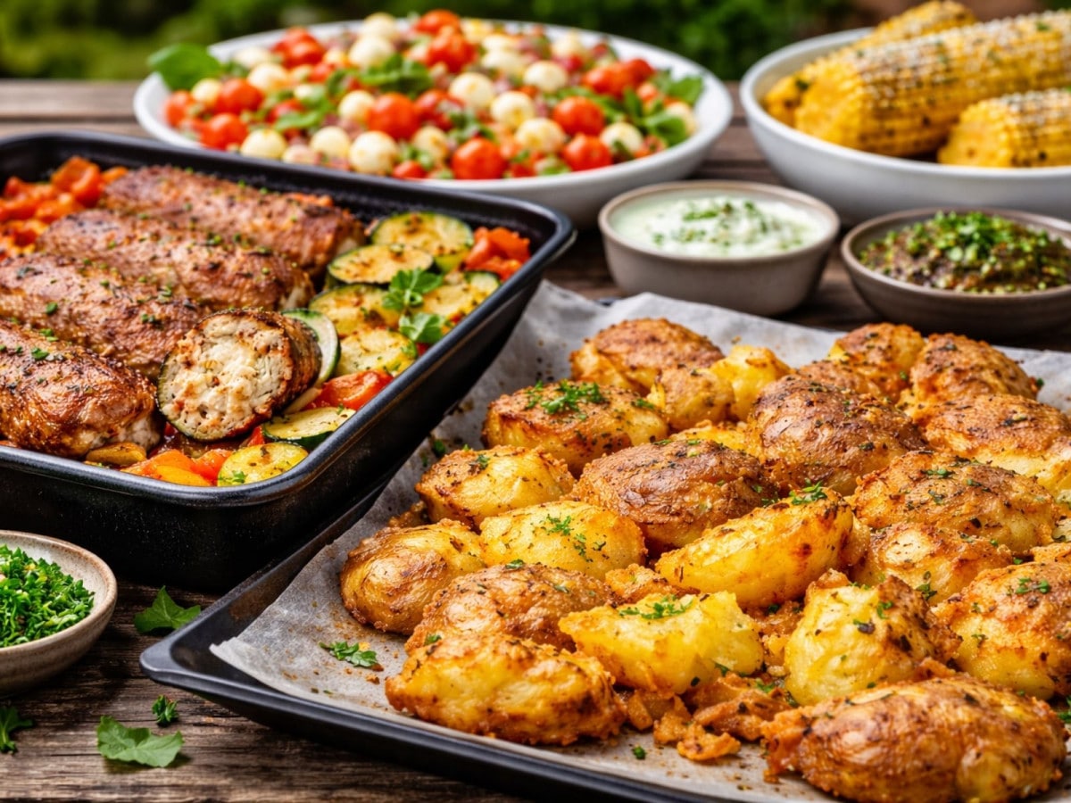 Die besten Grillbeilagen, einfache und schnelle Gerichte