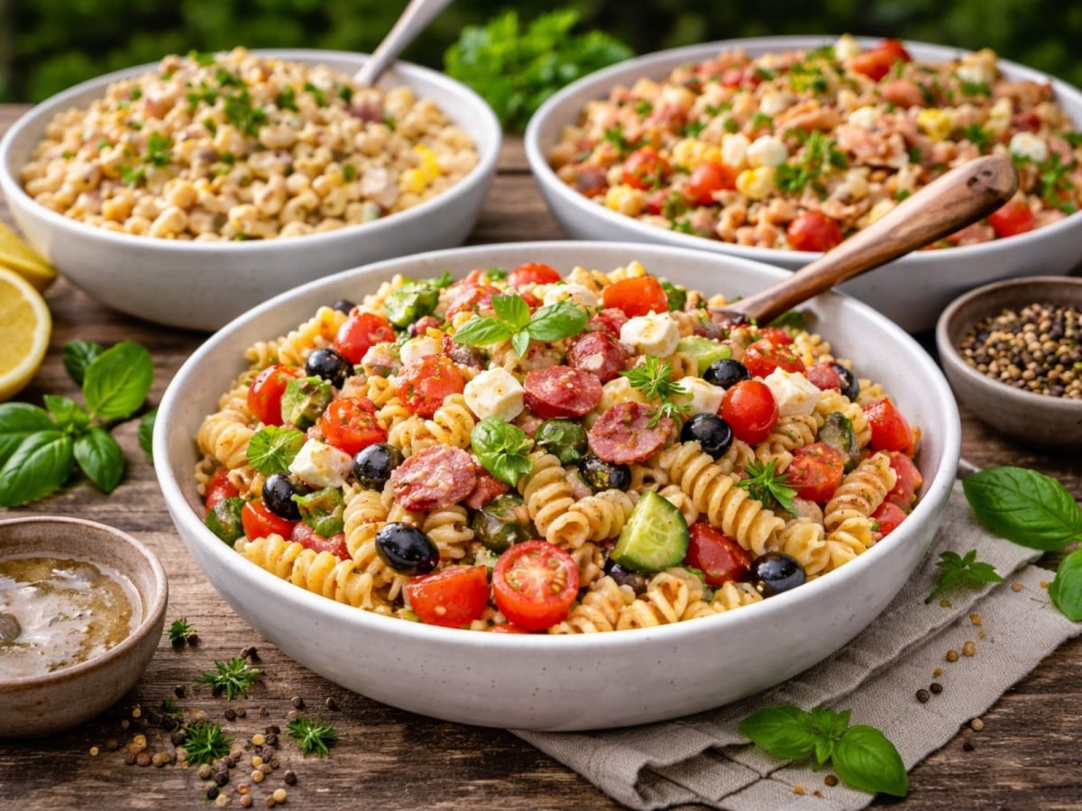 Beste Nudelsalate auf einen Blick