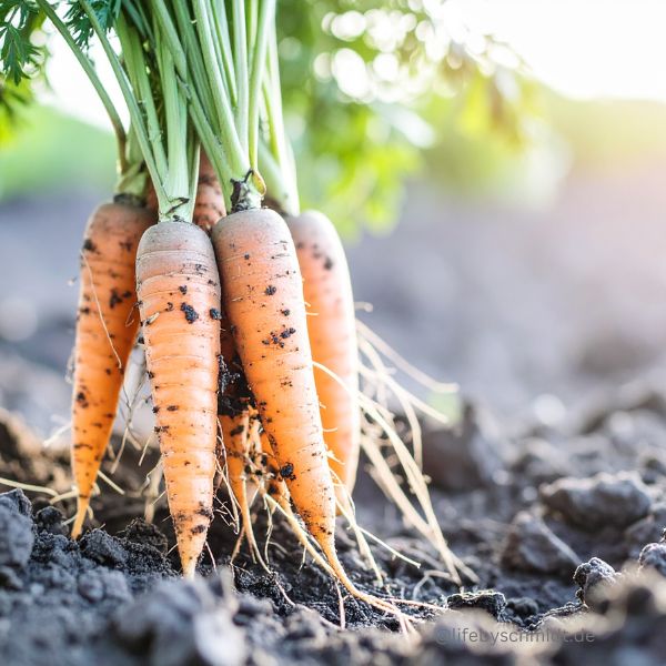 Saisonkalender Januar Möhren