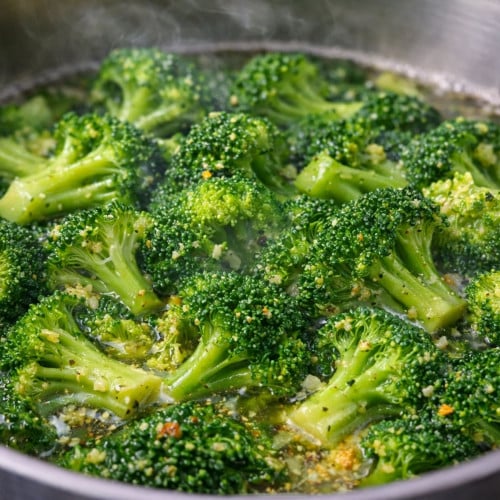 Brokkoli frisch gekocht