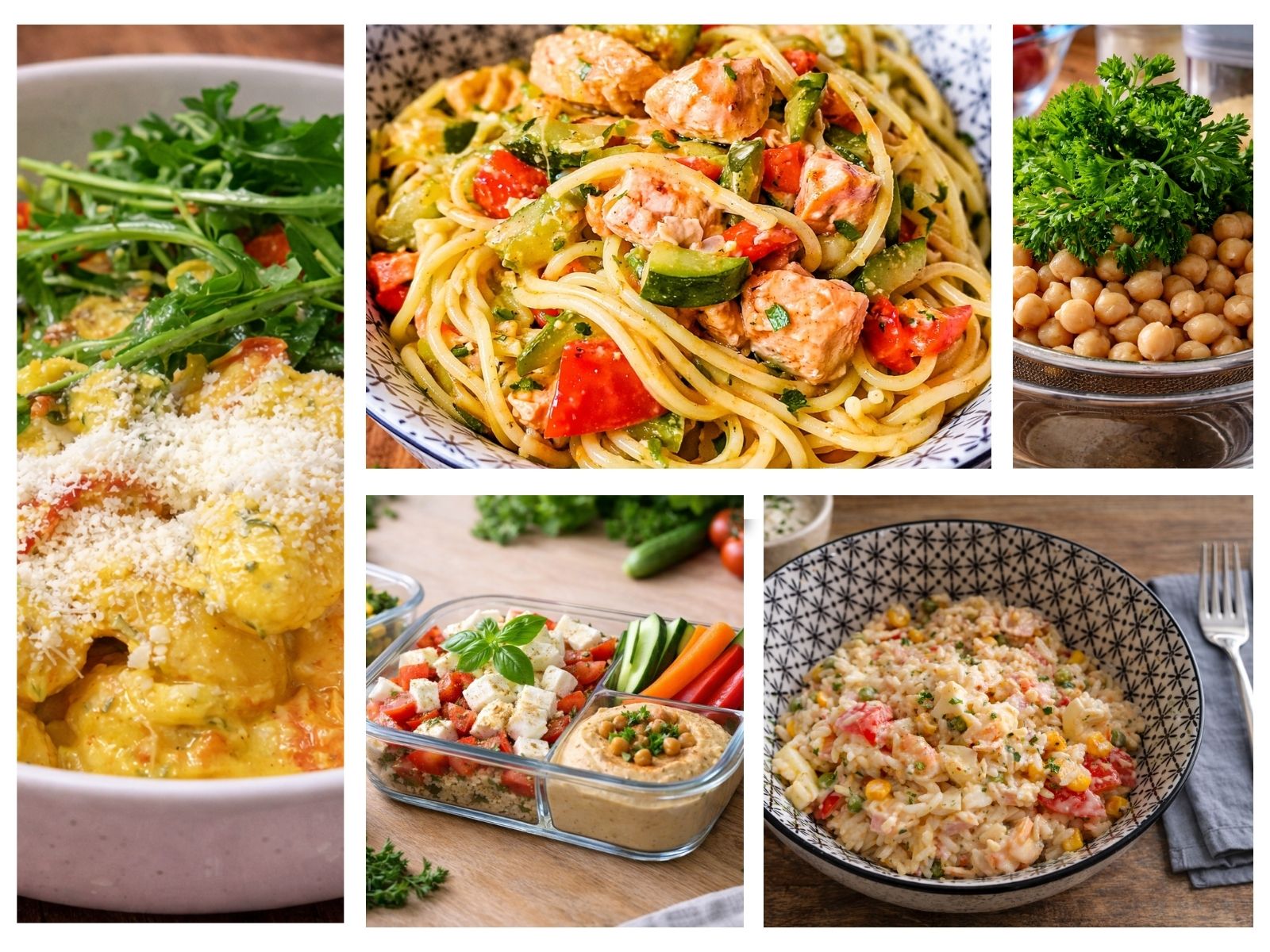 Meal Prep im Sommer - leichte Gerichte zum Vorbereiten