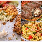 Drei Gerichte mit Zucchini