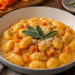 Cremige Kürbis-Gnocchi