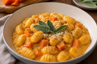 Cremige Kürbis-Gnocchi